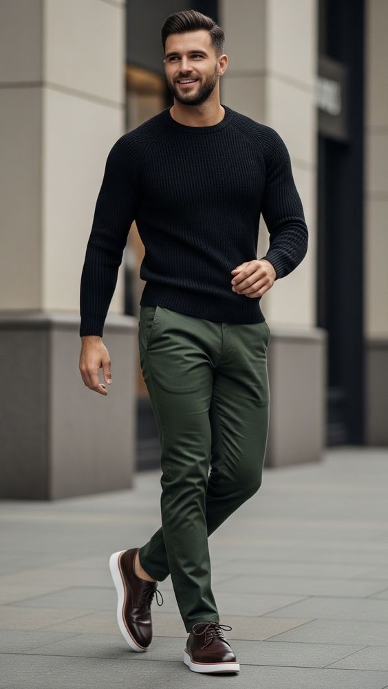 Kumaş Pantolon Üstüne Ne Giyilir Erkek