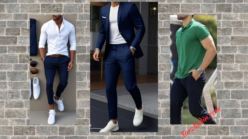 Kumaş Pantolon Üstüne ne giyilir erkek