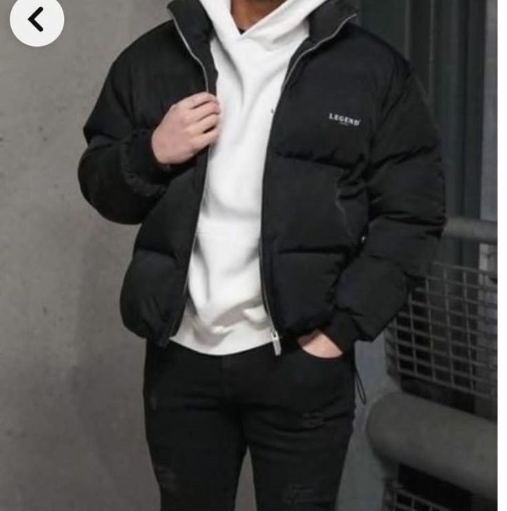 Sweatshirt Üstüne nasıl mont gider erkek