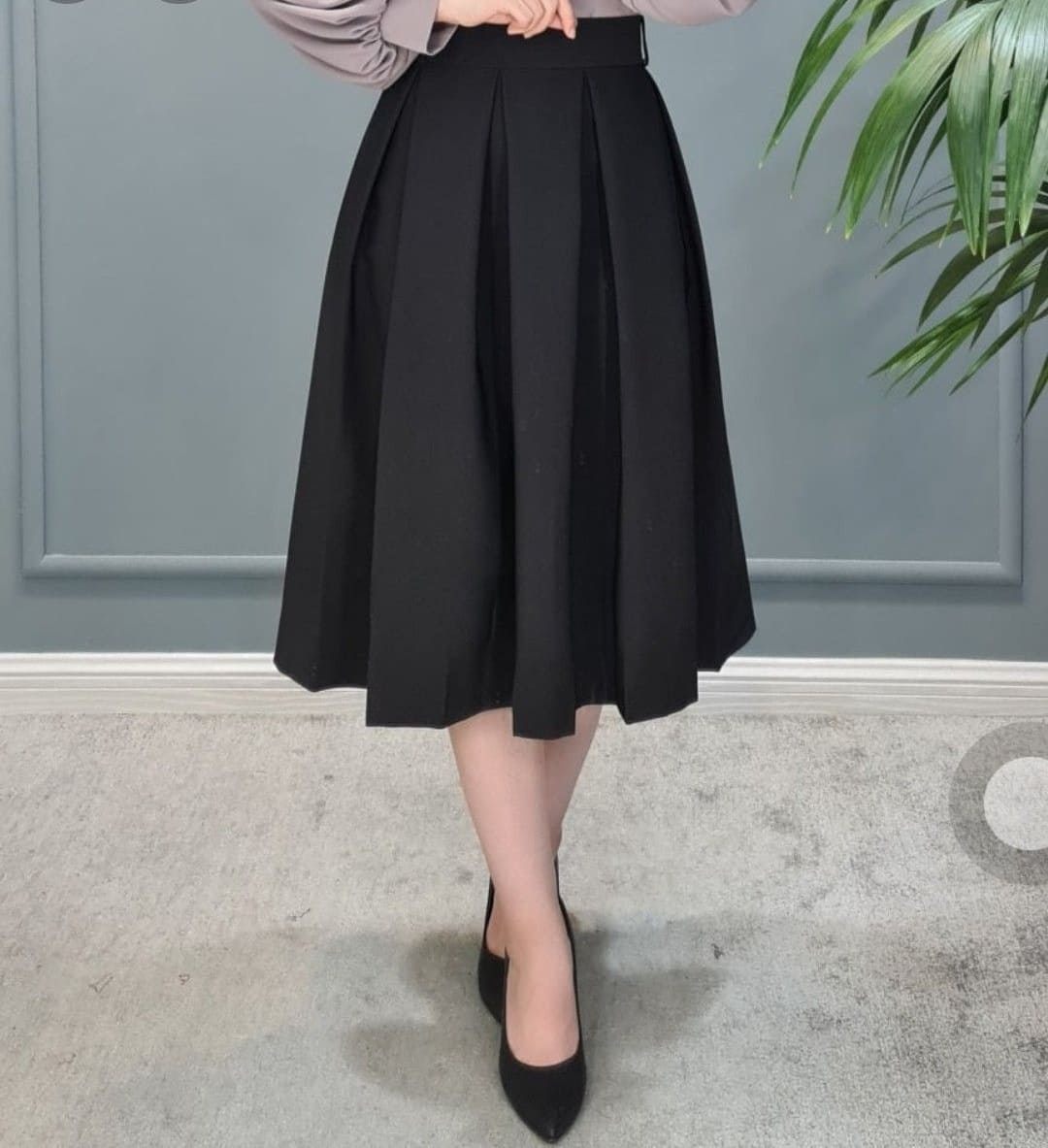 siyah eteğin altına nasıl ayakkabı olur